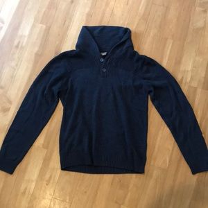 Navy Blue Fashion Sweater